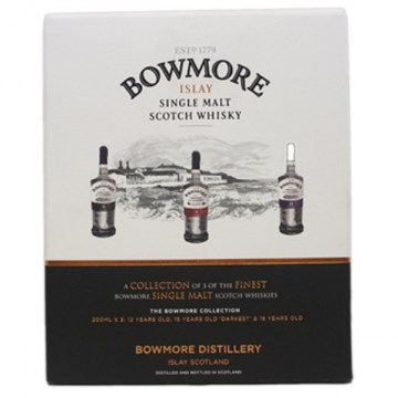 Collection of Bowmore Single Malts 2 X 200ml
